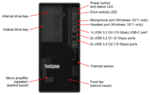 Lenovo ThinkSystem ST50 V2 Tower Server 3