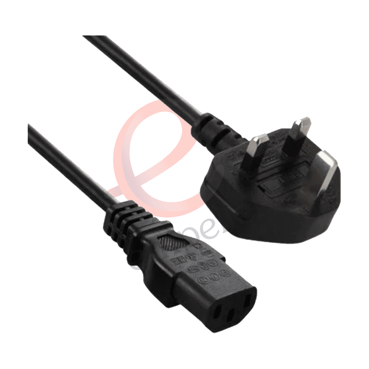 Ubiquiti 180cm Power Cable PC UK -180cm-TS-UK - Kettle lead (black)