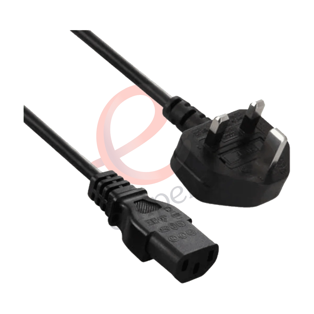 Ubiquiti 180cm Power Cable PC UK -180cm-TS-UK - Kettle lead (black)