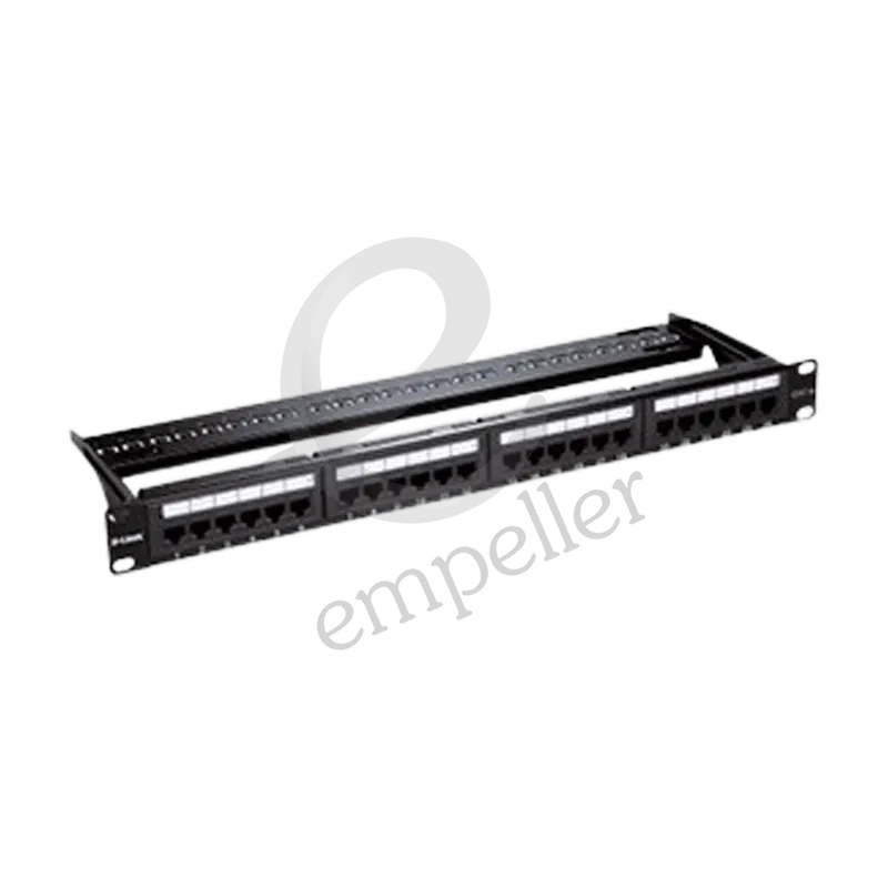 D-link NPP-C61BLK241 Patch Panel Cat 6 UTP 24 Port Loaded