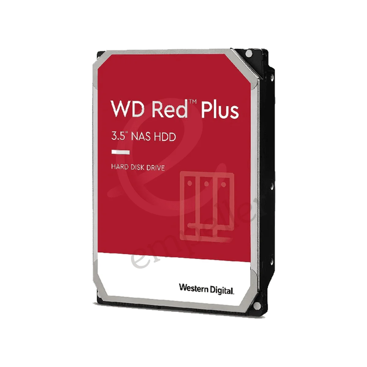 WD Red Plus NAS 10TB Hard Drive 3.5-Inch (WD101EFBX)