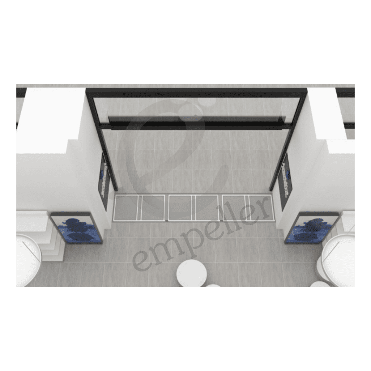 Callidus AM TRX 166x74 U4 concealed EAS system