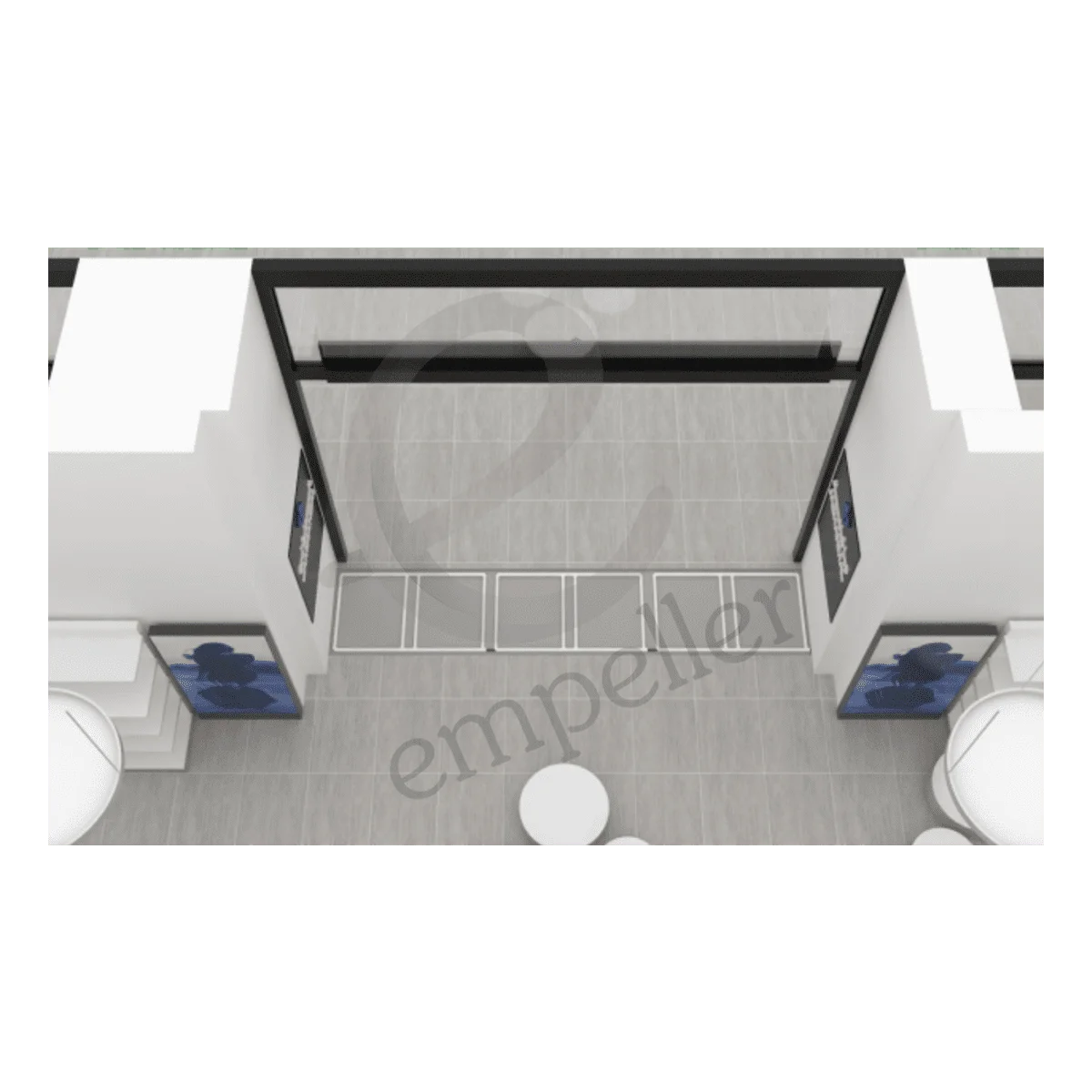 Callidus AM TRX 166x74 U4 concealed EAS system