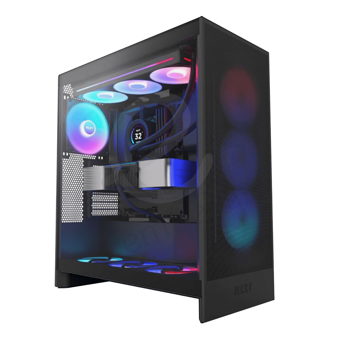 ANIGMA Pre-built Gaming Desktop 10 Intel Core Ultra 9-285K/PRIME Z890-P WIFI Motherboard/32GB RAM/1TB SSD/RTX 4070Ti SUPER 16GB/A-RGB 360mm AIO Liquid Cooler Black/850W 80 Plus Gold PSU/NZXT H7 Flow RGB ATX Case/Windows 11 Pro
