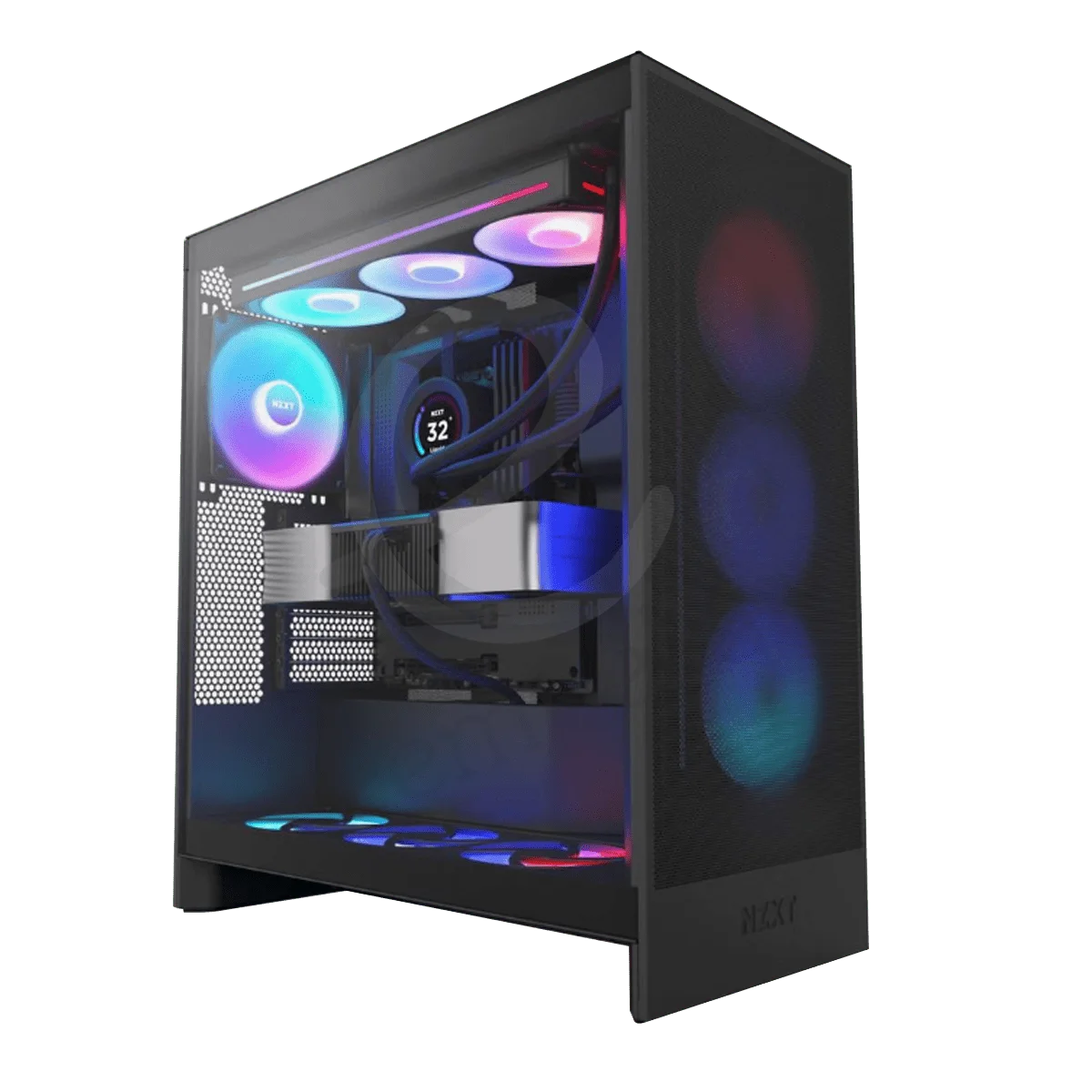 ANIGMA Pre-built Gaming Desktop 10 Intel Core Ultra 9-285K/PRIME Z890-P WIFI Motherboard/32GB RAM/1TB SSD/RTX 4070Ti SUPER 16GB/A-RGB 360mm AIO Liquid Cooler Black/850W 80 Plus Gold PSU/NZXT H7 Flow RGB ATX Case/Windows 11 Pro