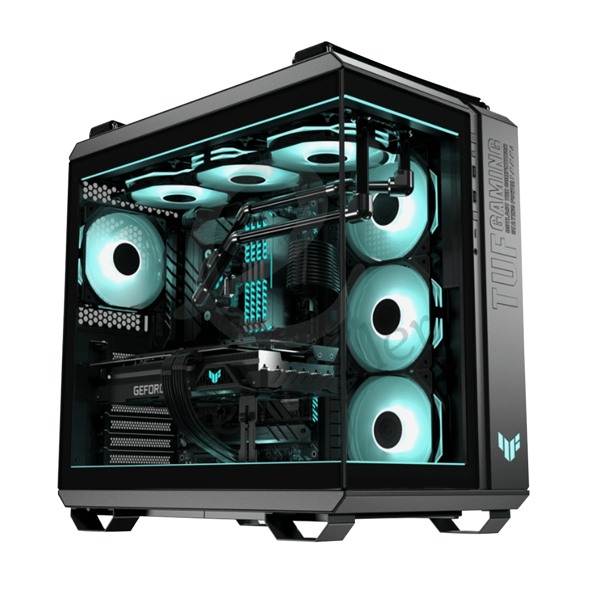 ANIGMA Pre-built Gaming Desktop 14 Intel Ultra 9 285K/96GB RAM/2TB NVMe M.2 SSD/Geforce RTX 5080 16GB /ASUS PRIME Z890-P WIFI Motherboard/ASUS TUF GAMING GT502 HORIZON TG ARGB BLACK CASE/Lian Li Hydro-Shift LCD 360 RGB Liquid CPU Cooler/Windows 11 Pro