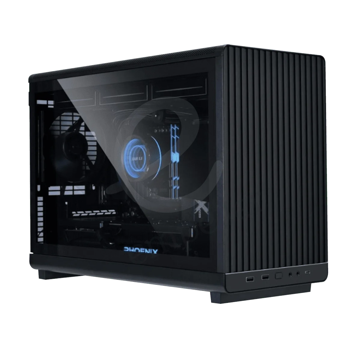 ANIGMA Pre-built Gaming Desktop 11 Ryzen 7-7800X3D/B650M A WIFI Motherboard/32GB RAM/1TB SSD/RTX 4070 SUPER 12GB/A-RGB 360mm AIO Liquid Cooler/700W PSU/LIAN LI DAN A3 MATX Case/Windows 11 Pro