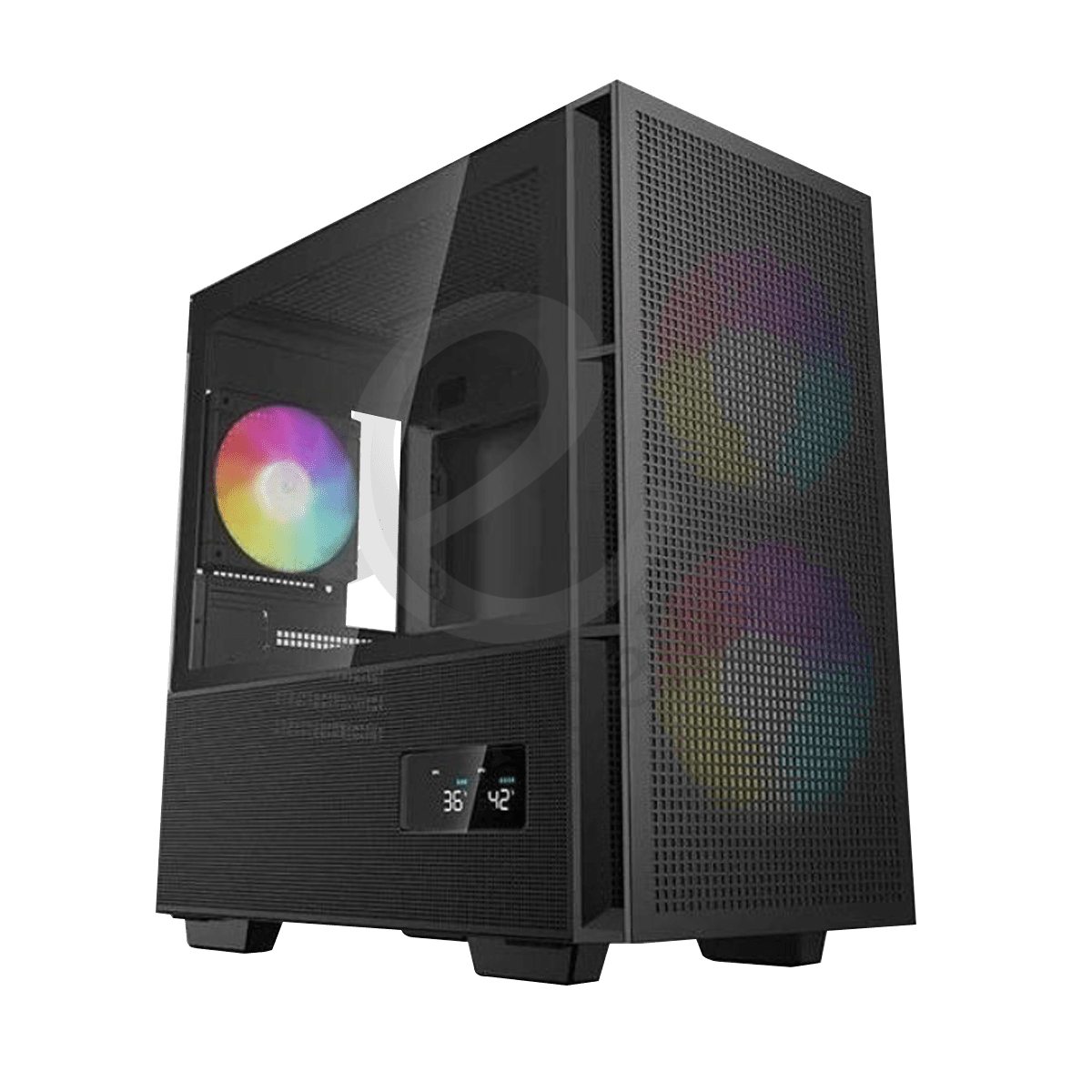 ANIGMA Pre-built Gaming Desktop 7 i9-14900KF/B760M Wifi Motherboard/32GB RAM/1TB SSD/RTX 4070 12GB/240 All-In-One liquid cooler/700W PSU/DEEPCOOL CASE CH360 DIGITAL M-ATX 3F RGB BLACK/Windows 11 Pro