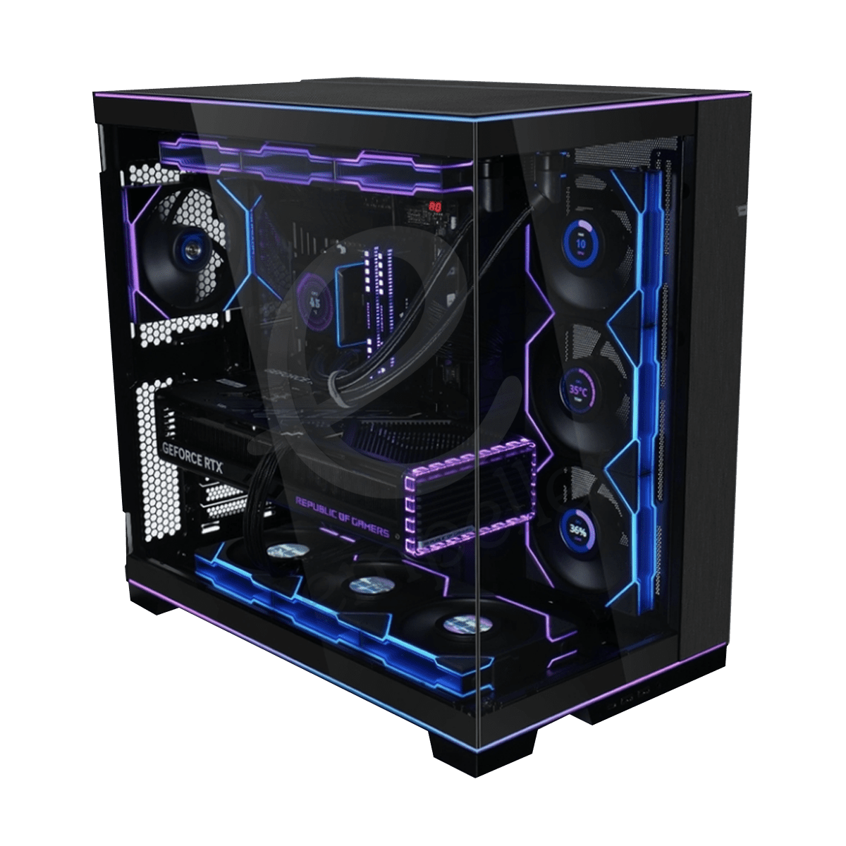 ANIGMA Pre-built Gaming Desktop 1 Intel Core Ultra 9-285K/ASUS PRIME Z890-P WIFI Motherboard/64GB RAM/2TB SSD/Geforce RTX 5080 16GB/850 Watts 80 Plus Gold PSU/LIAN LI O11D EVO/Windows 11 Pro