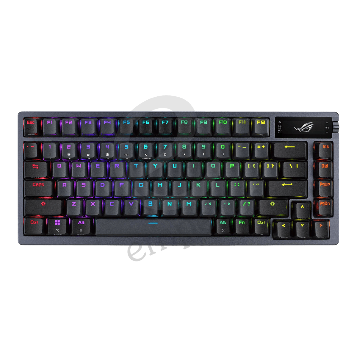 ASUS ROG Azoth 75% Wireless Gaming Custom Keyboard - NX mechanical switches - PBT Keycaps - Black (US Layout)
