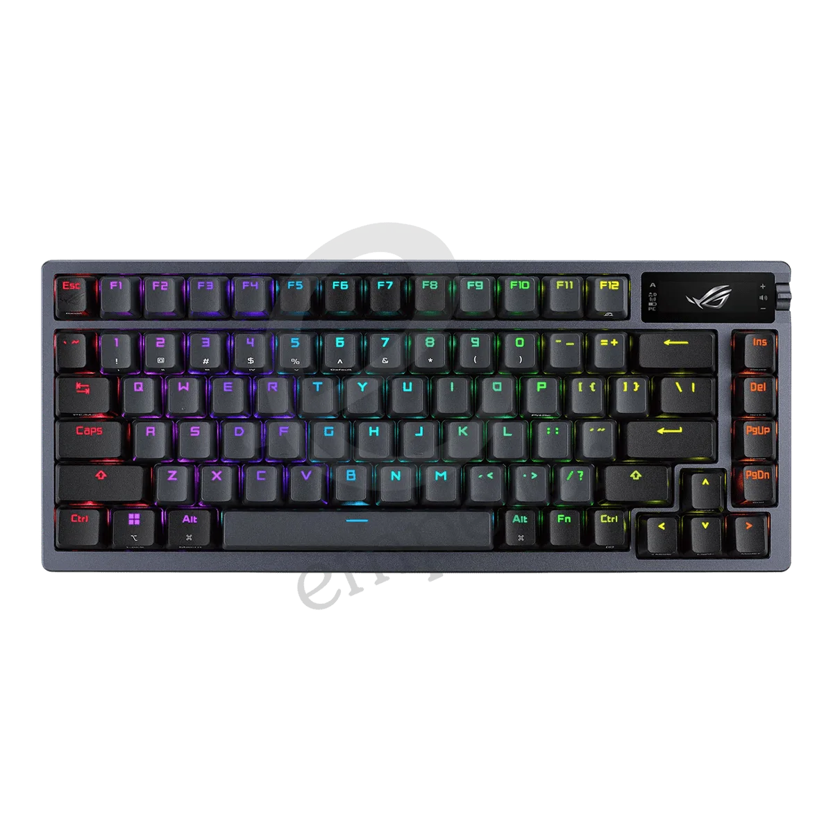 ASUS ROG Azoth 75% Wireless Gaming Custom Keyboard - NX mechanical switches - PBT Keycaps - Black (US Layout)