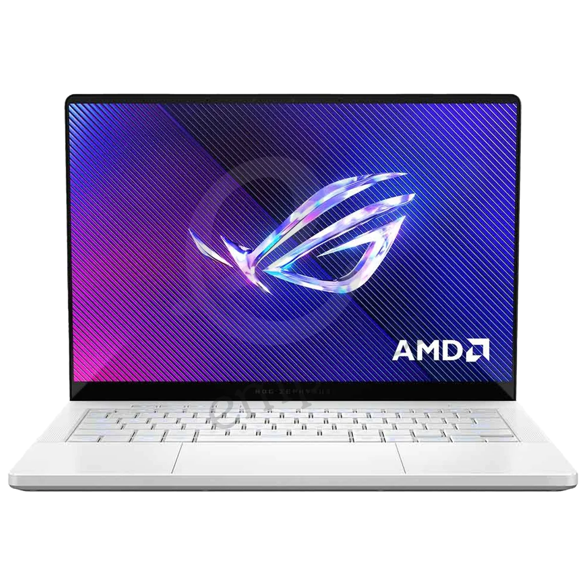 Asus ROG Zephyrus G14 Gaming (2024) Laptop – AMD Ryzen 9-8945HS / 14inch 3K / 1TB SSD / 32GB RAM / 8GB NVIDIA GeForce RTX 4060 Graphics / Windows 11 Home / English & Arabic Keyboard / Platinum White / Middle East Version – [GA403UV-OLED9132W]