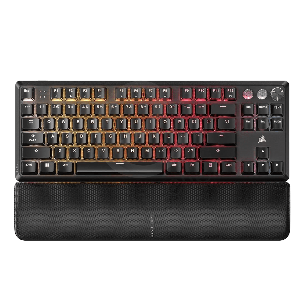 Corsair K70 PRO TKL High-Performance Hall Effect Programmable Gaming Keyboard with Rapid Trigger - Black
