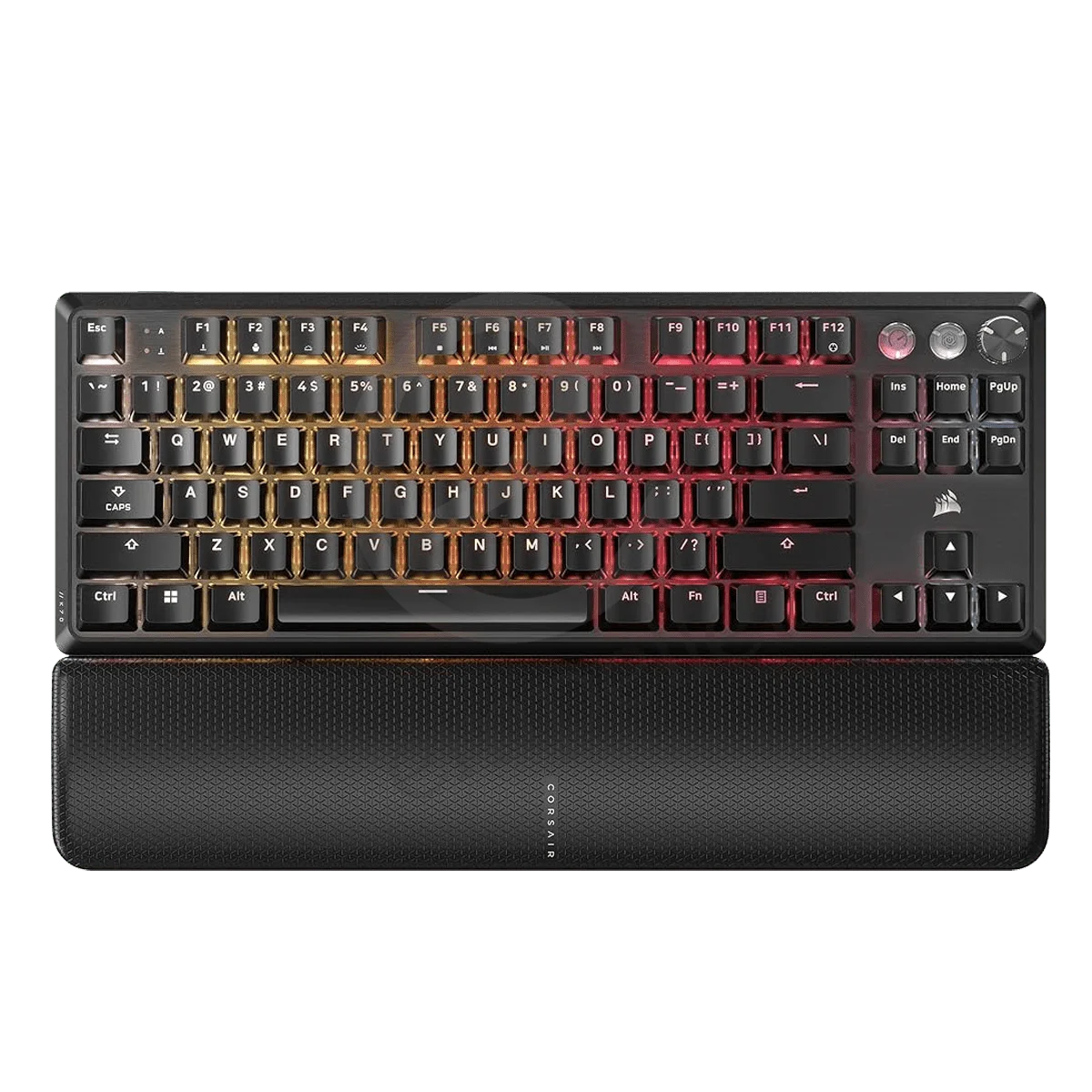 Corsair K70 PRO TKL High-Performance Hall Effect Programmable Gaming Keyboard with Rapid Trigger - Black
