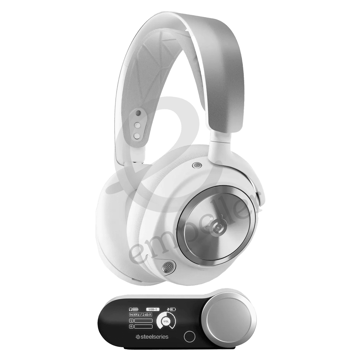 SteelSeries Arctis Nova Pro Wireless Gaming Headset - White