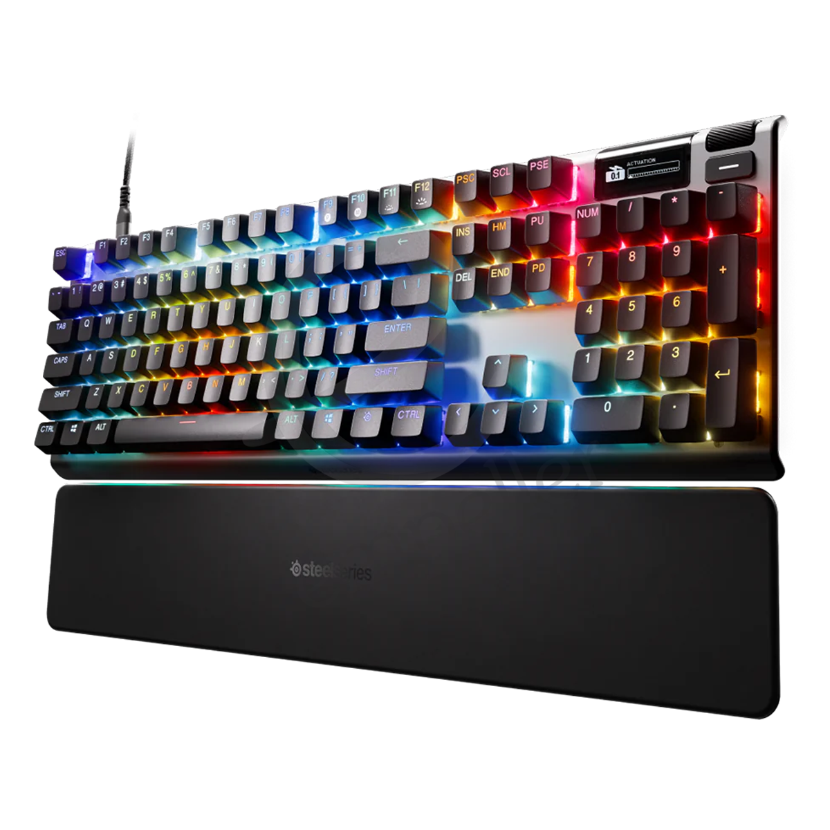 Steelseries Apex Pro Gen 3 TKL Wired Mechanical Gaming Keyboard - OmniPoint 3.0 Adjustable HyperMagnetic Switches (English Layout)