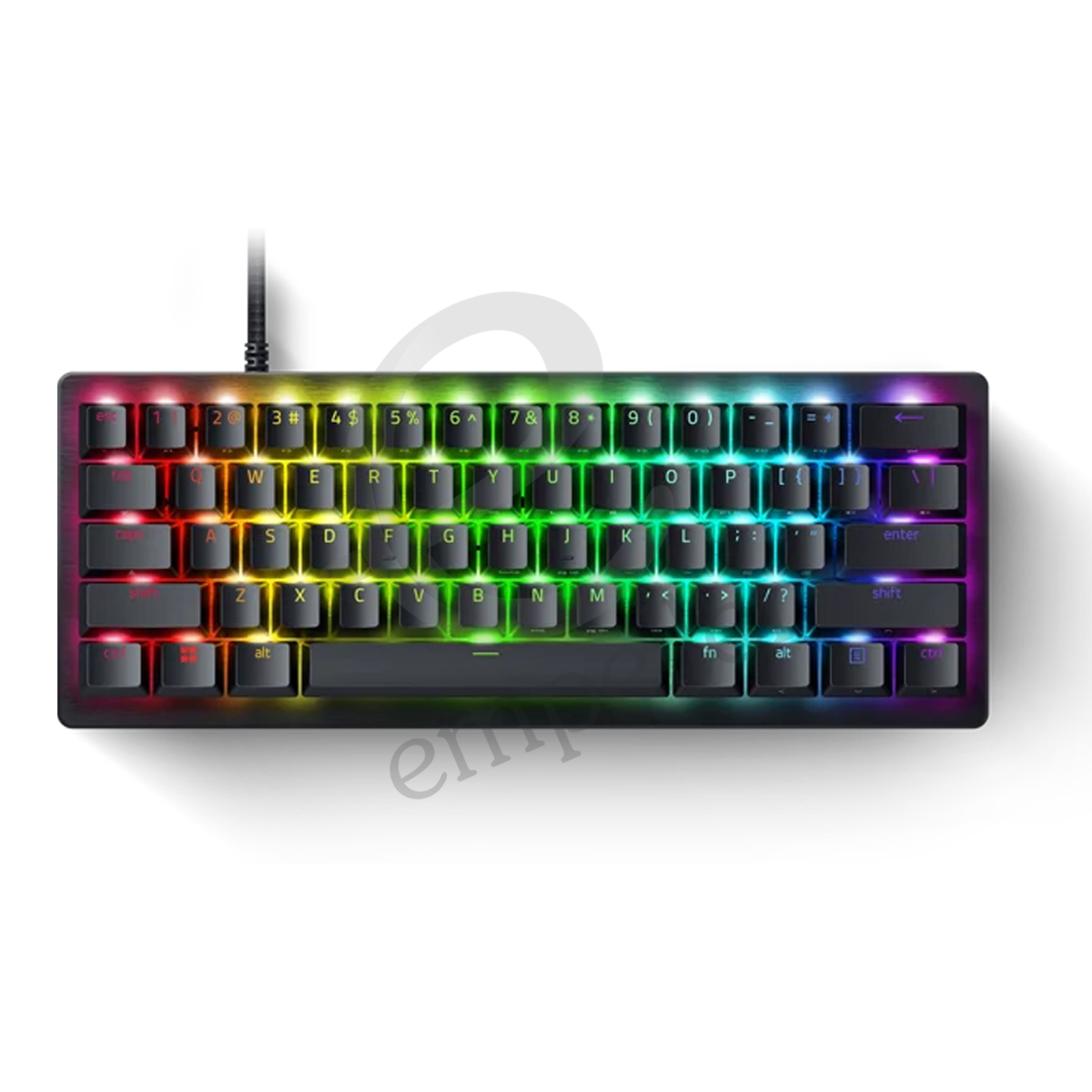 Razer Huntsman V3 Pro Mini - 60% Analog Optical Esports Gaming Keyboard - White
