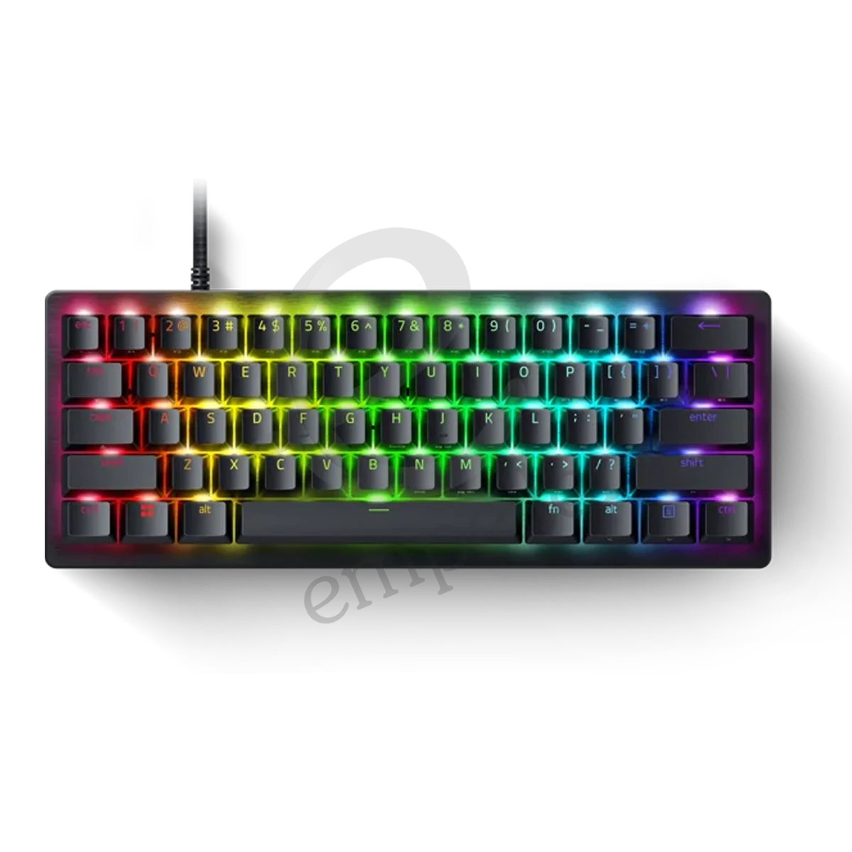 Razer Huntsman V3 Pro Mini - 60% Analog Optical Esports Gaming Keyboard - White