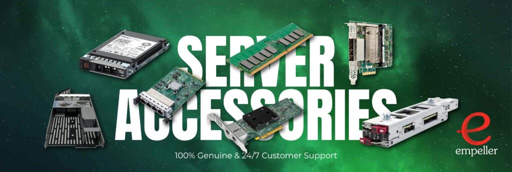 Accessories for Servers in Dubai: Boost Performance with HPE, Dell & Lenovo Solutions from Empeller Systems
