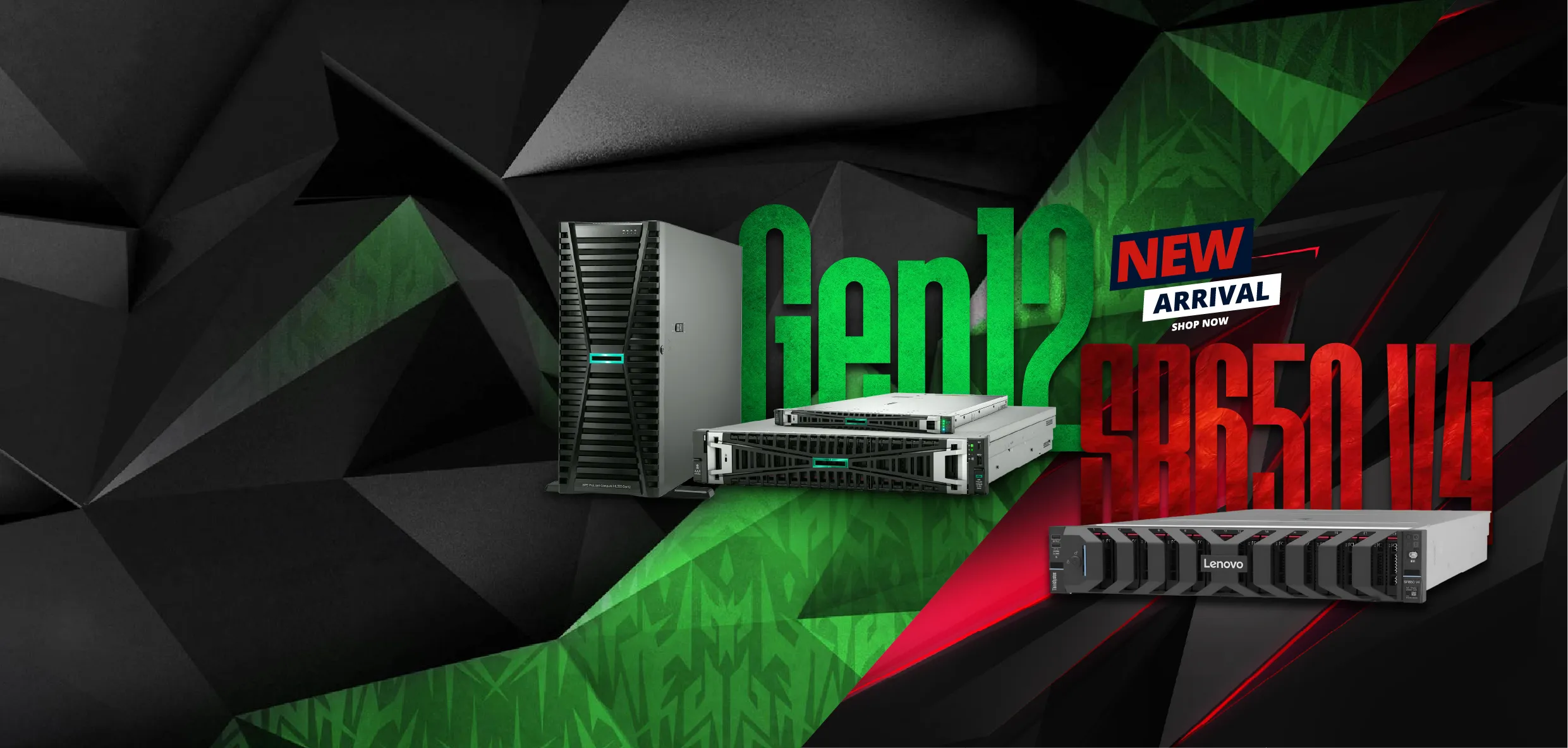 New Arrival Servers