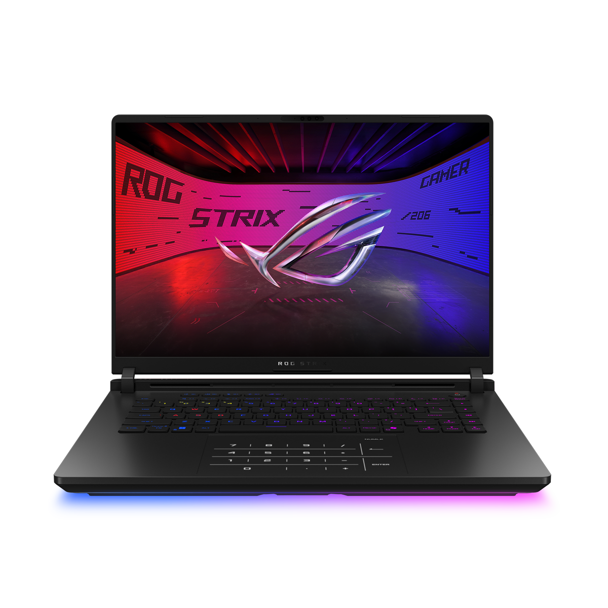 Asus ROG Strix SCAR 16 Gaming (2025) Laptop – 2nd Series / Intel Core Ultra 9-275HX / 16inch WQXGA / 2TB SSD / 64GB RAM / 24GB NVIDIA GeForce RTX 5090 / Win11 Home / English & Arabic Keyboard / Black / Middle East Version-[G635LX-RW036W]